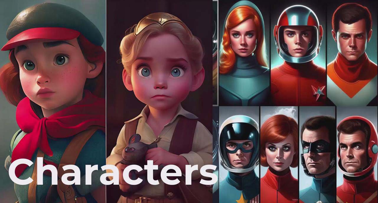 掌握 MidJourney V5 AI + ChatGPT创建一致的角色设计图像-22节课-中英字幕睿集资源栈-网赚项目-副业赚钱-互联网创业-资源整合睿集资源栈