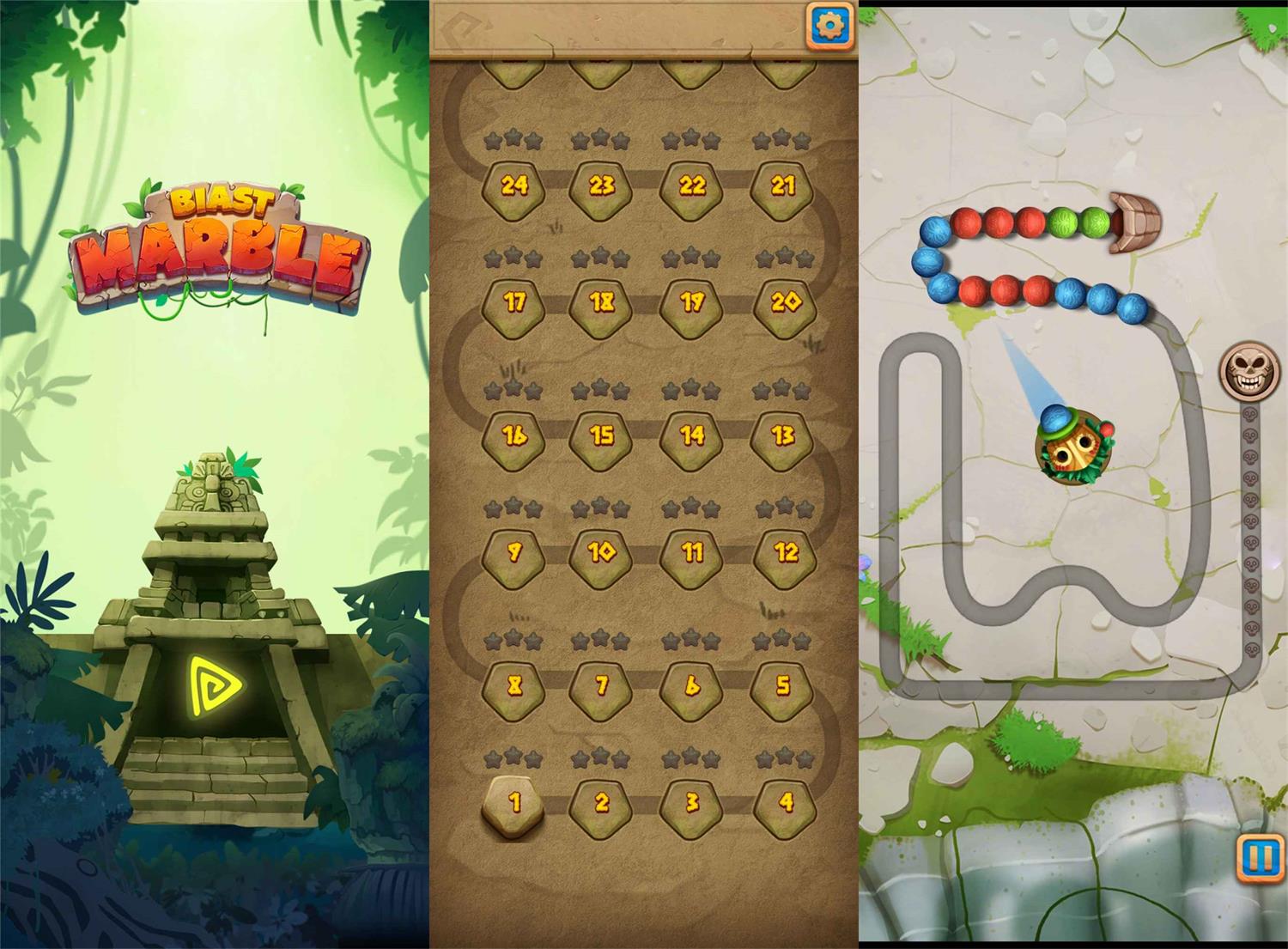 轻松解压射击游戏 祖玛射手睿集资源栈-网赚项目-副业赚钱-互联网创业-资源整合睿集资源栈