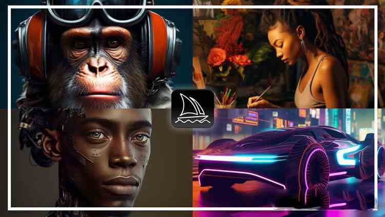 完整的Midjourney AI大型课程：AI绘图从初学者到精通-36节课-中英字幕睿集资源栈-网赚项目-副业赚钱-互联网创业-资源整合睿集资源栈