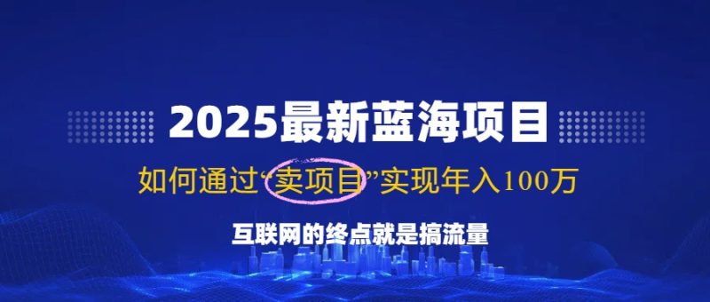 2025最新蓝海项目，零门槛轻松复制，月入10万+，新手也能操作！睿集资源栈-网赚项目-副业赚钱-互联网创业-资源整合睿集资源栈