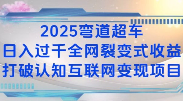 2025弯道超车日入过K全网裂变式收益打破认知互联网变现项目【揭秘】睿集资源栈-网赚项目-副业赚钱-互联网创业-资源整合睿集资源栈