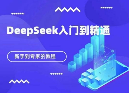 DeepSeek快速从入门到精通，新手的保姆级教程睿集资源栈-网赚项目-副业赚钱-互联网创业-资源整合睿集资源栈